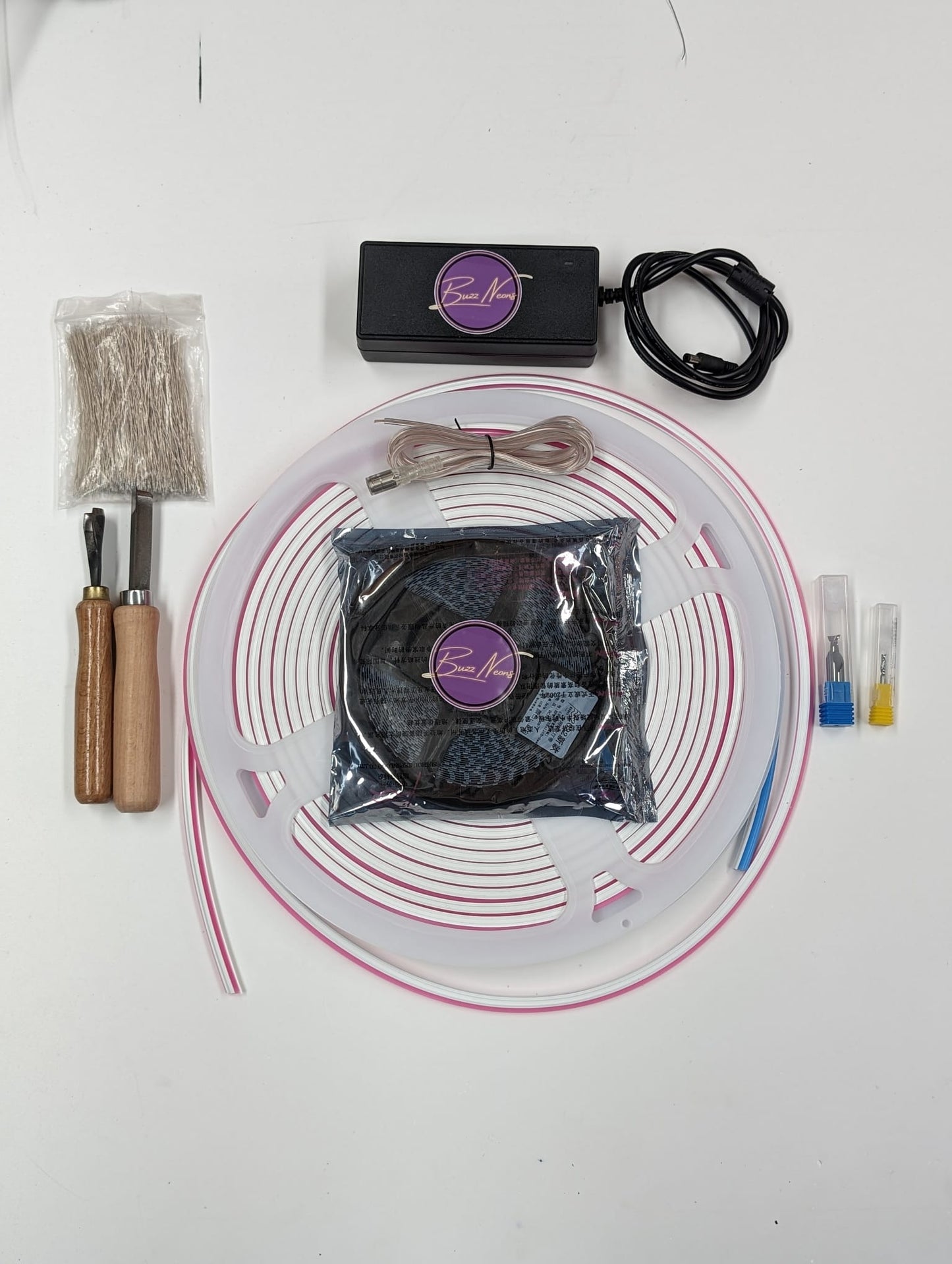 LED Gen 2 Starter Kit | Split Neon 6mm | Complete Neon Sign Kit