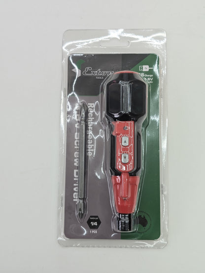 Rechargeable electric screwdriver
